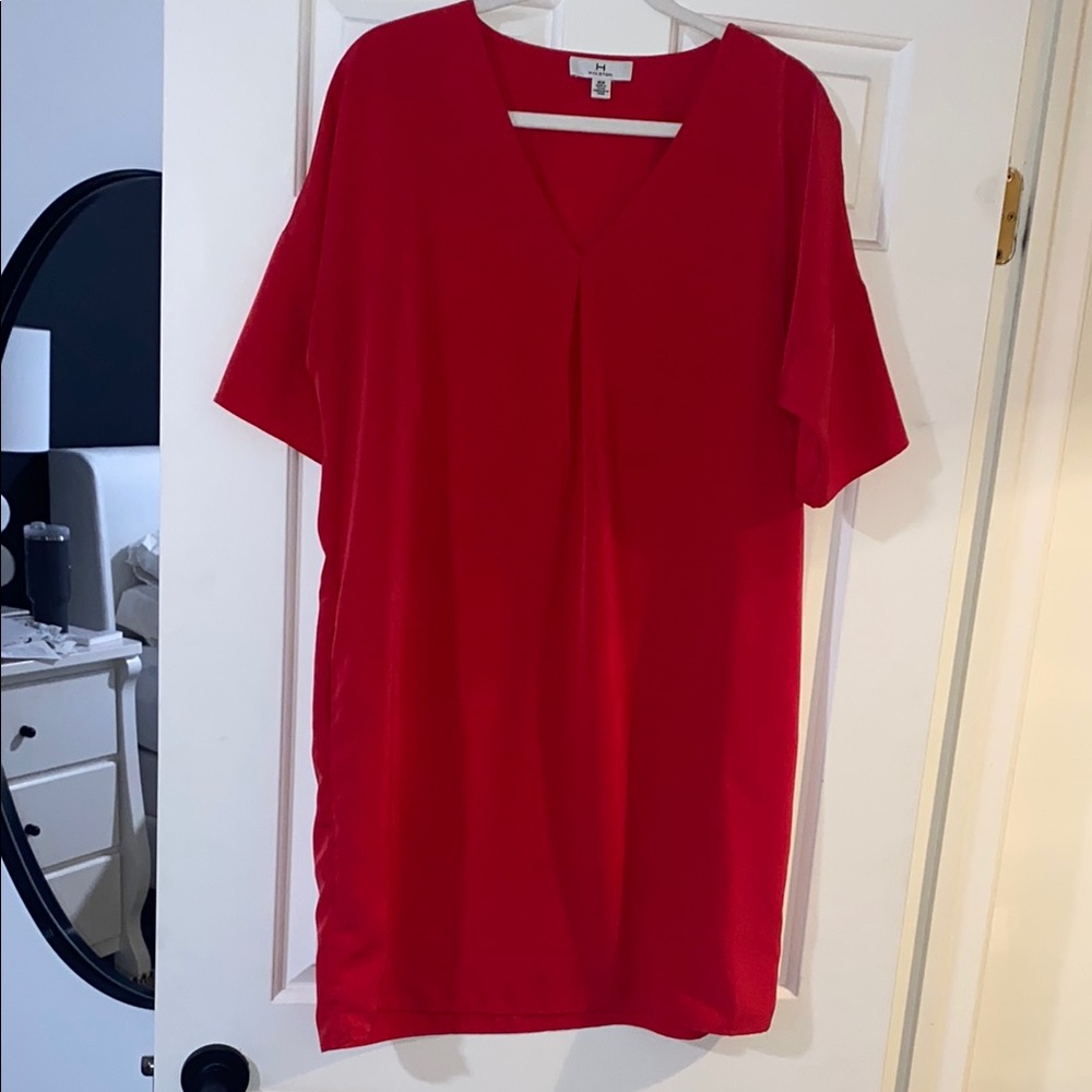 Halston Red Dress